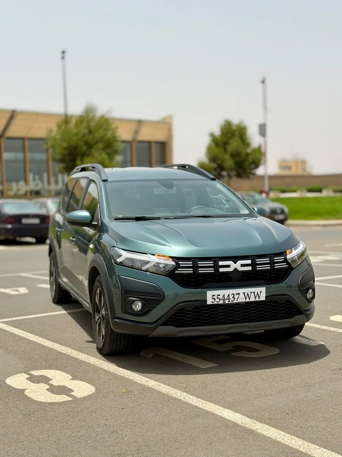 Dacia Jogger seven-seat family car, front view