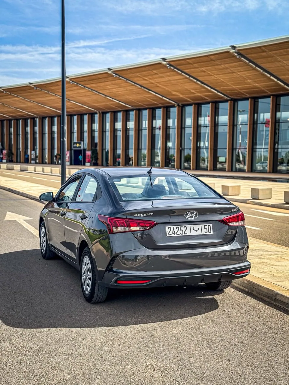 Hyundai Accent from the Benhadi Car fleet