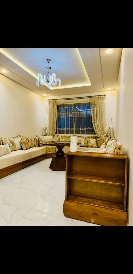 Living room with traditional seating